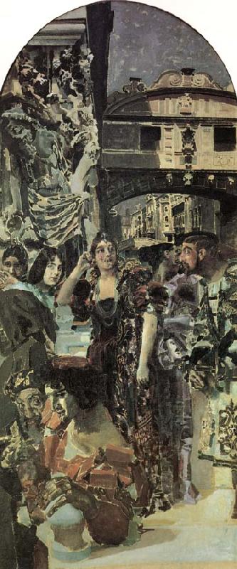 Mikhail Vrubel Venice oil painting picture
